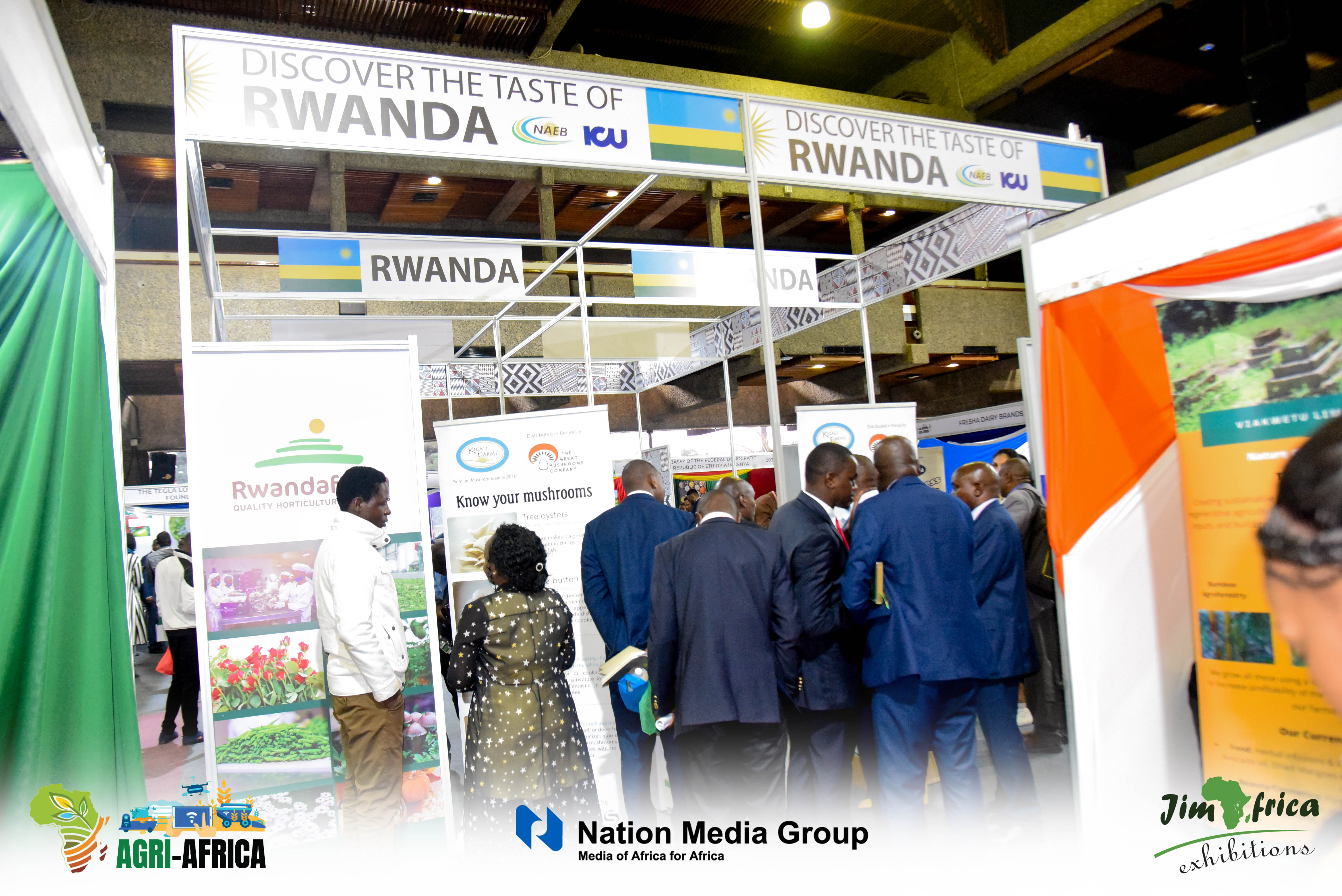 Rwanda stand At Agri Expo 2023